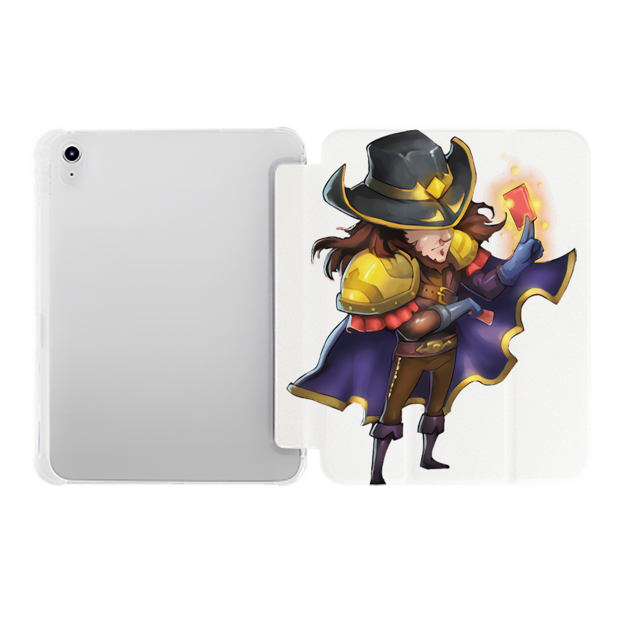 （画像用） リーグ・オブ・レジェンド League of Legends LOL IPad ケース ペン収納付き 三つ折りスタンド PUレザー×シリコン 対応機種9.5/10.5/10.9インチ